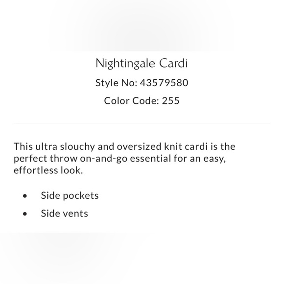 New Free People S Nightingale Cardi in Wisteria Purple Sweater Cardigan $128 - Picture 3 of 5